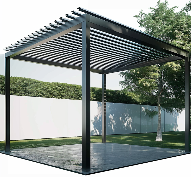 YAHOWAI  ALU LOUVERED PERGOLA 10X12