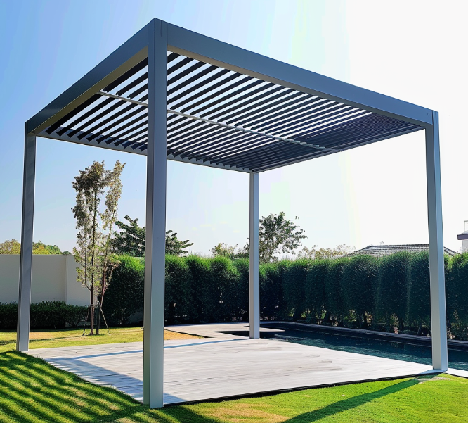 YAHOWAI  ALU LOUVERED PERGOLA 10X12