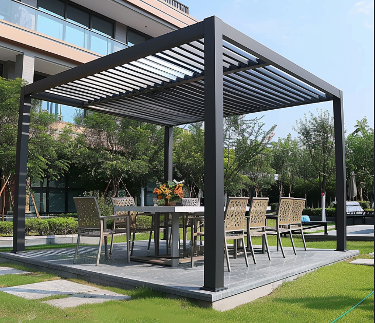 YAHOWAI ALU LOUVER PERGOLA 12x13