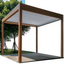  Alu louvered pergola 10x10