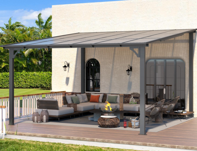 10x10 ,10x12,10x14 Outdoor Pergola Gazebo with PC board