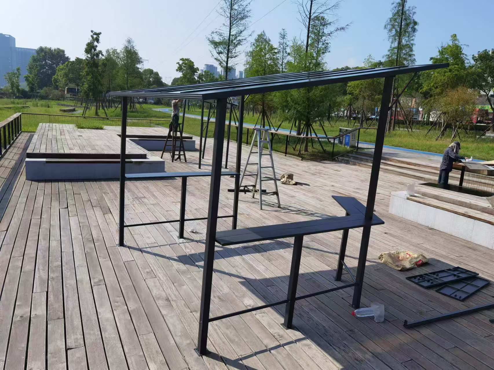 BBQ GAZEBO  10X10 x10' with bar table